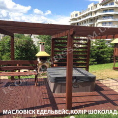 Масловіск Едельвейс,Колір Шоколад.